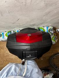 Bauletto con chiave + staffa portapacchi yamaha
