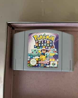 Pokemon puzzle league ppernintendo n64