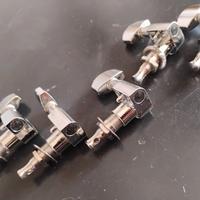 chiavi ricambi ad 1 foro per squier..affinity..5pz