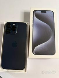 Iphone 15 pro max Titanio Blu