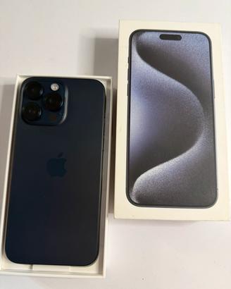 Iphone 15 pro max Titanio Blu