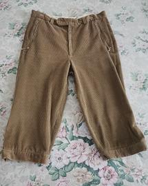 Pantaloni tirolesi uomo vintage 