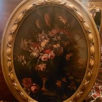 Quadro olio subtela XIX secolo