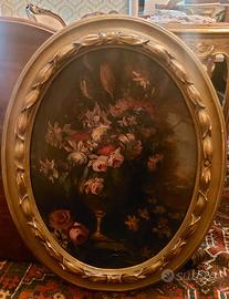 Quadro olio subtela XIX secolo