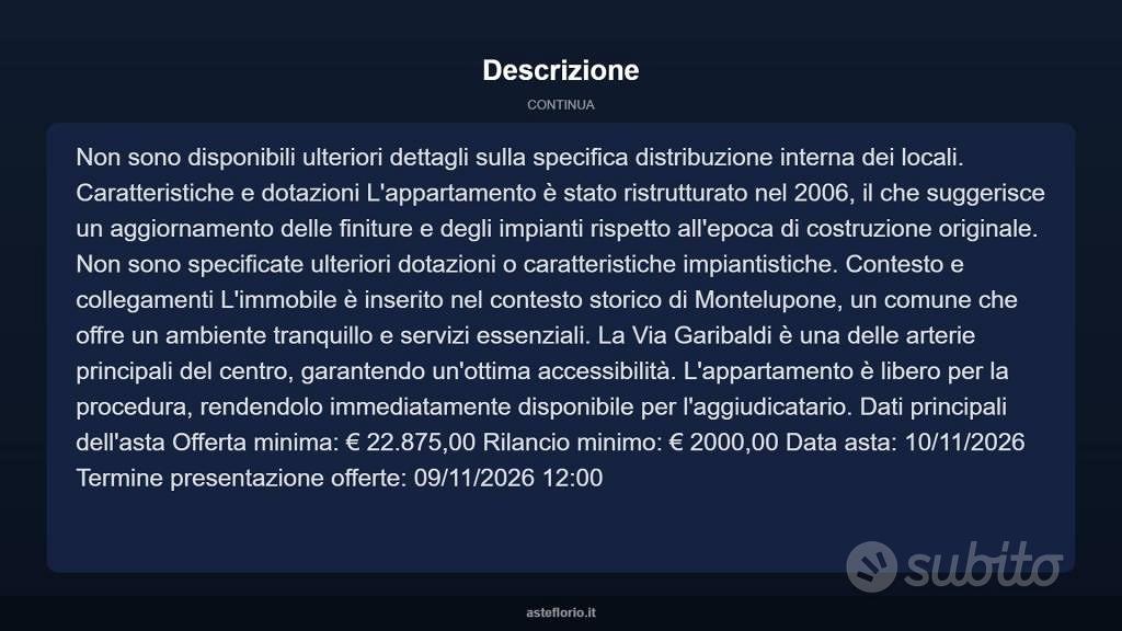 Appartamento – Montelupone, Contrada Palombarone, Monte Tasso - Vista 4