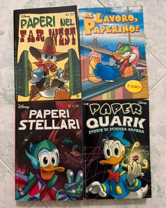 4 fumetti Paperino e co