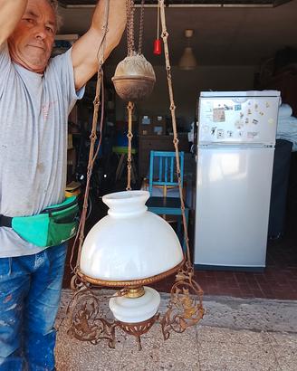 lampadario antico  del 800 