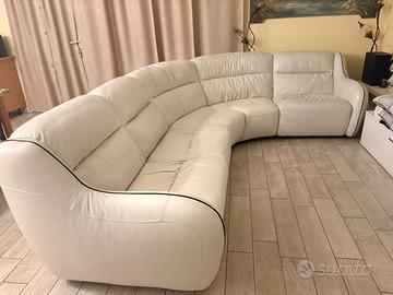 divano pelle produzione italiana marchiata