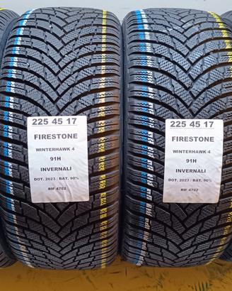 4 GOMME 225 45 17 FIRESTONE 2023 INV RIF4702