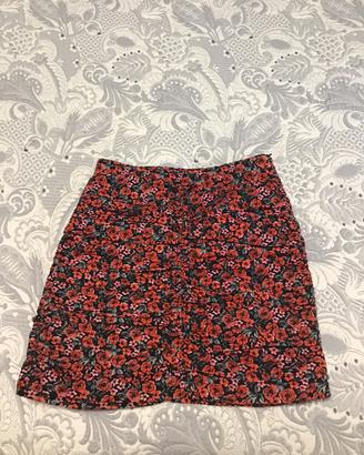 Gonna ZARA  – Taglia S – Fantasia floreale