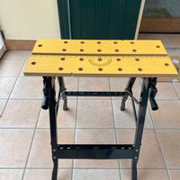 Banco da lavoro con morsa , richiudibile