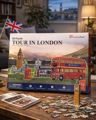 Puzzle 3D Londra CubicFun 119 pezzi – Nuovo