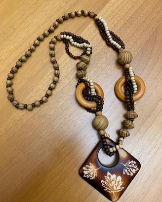 Collana e bracciale etnici