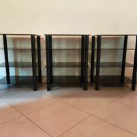 TAVOLINI IN VETRO PER AUDIO VIDEO