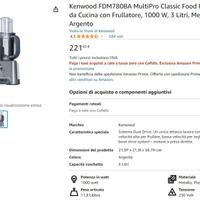 Kenwood FDM780BA MultiPro Classic Food Processor