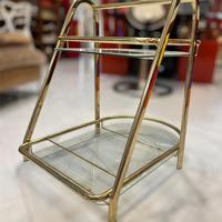 Carrello Bar Portavivande Vintage in Metallo