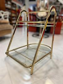 Carrello Bar Portavivande Vintage in Metallo