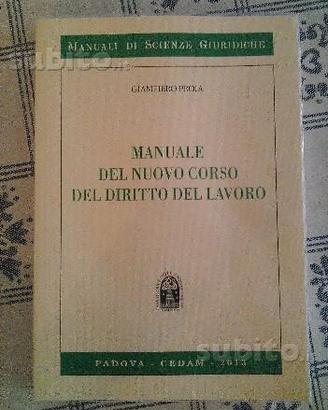 Manuale del nuovo corso diritto del lavoro 2013