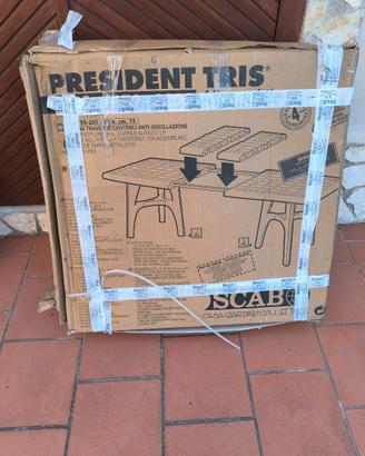 Tavolo Scab President TRIS