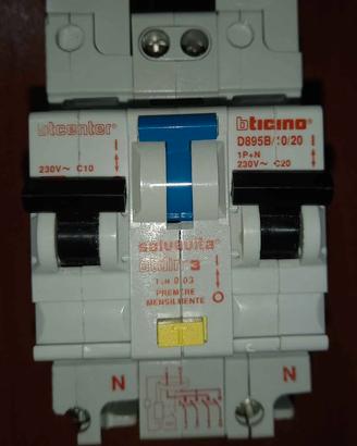 BTICINO SALVAVITA DIFFERENZIALE MAGNETOTERMICO