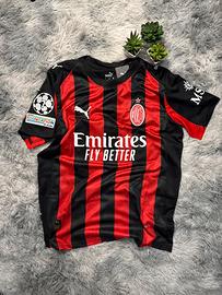 Maglia Casa Milan 2025/26 - Ricci 4 - Patch Champ.