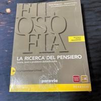 Libri filosofia la ricerc del pensiero 3, 3a, 3b