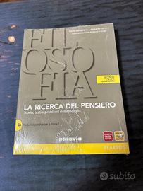 Libri filosofia la ricerc del pensiero 3, 3a, 3b