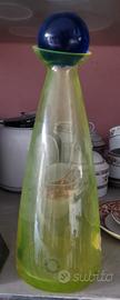 Bottiglia/decanter in vetro di Murano