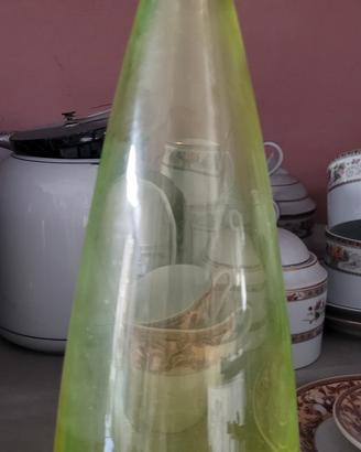 Bottiglia/decanter in vetro di Murano