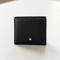 Portafoglio Montblanc in pelle nera NUOVO