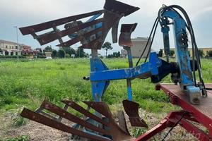 Aratro monovomere De Franceschi con ali a stecche