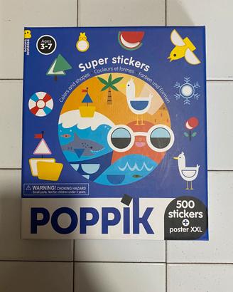 Poppik "Super stickers - Couleurs et formes"