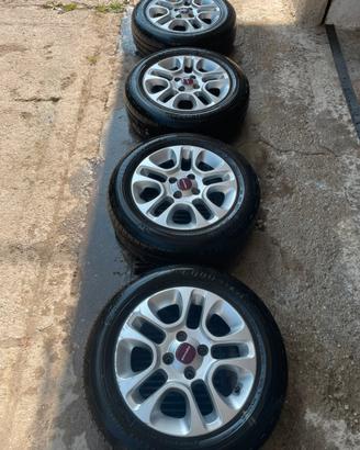 Cerchi in lega originali fiat panda
