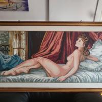 Quadro cucito a mano