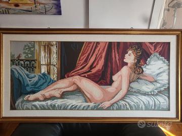 Quadro cucito a mano