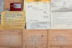 Cartaceo macchine operatrici d'epoca