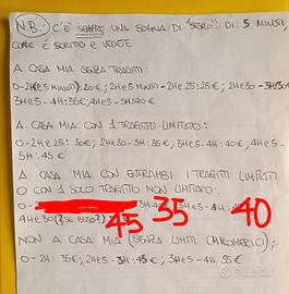 Disabili babysitting anziani lavoro notturno