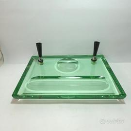 Porta Penne Vetro Smeraldo anni 50 columbus