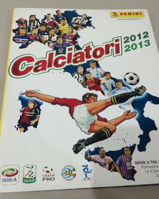 Abum figurine panini 2012/13 con 345 figurine