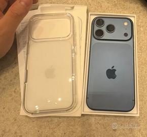Iphone 17 pro 256 nuovo + cover oroginale apple