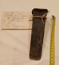 Taiola o zepa vintage di ferro  forgiato