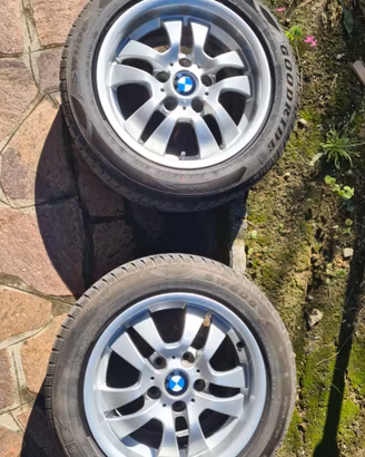 4 cerchi in lega originali BMW Style 154 da 16” co
