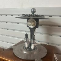 Lampada da tavolo artigianale in stile industrial