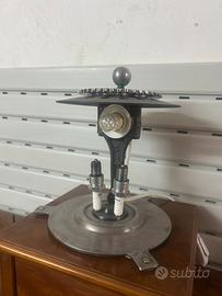 Lampada da tavolo artigianale in stile industrial