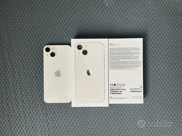 Apple iPhone 13 128gb bianco + 2 cover omaggio