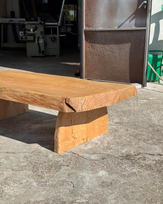 Tavolino da salotto legno massello