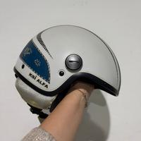 Coppia caschi jet KSI ALFA in fibra di vetro