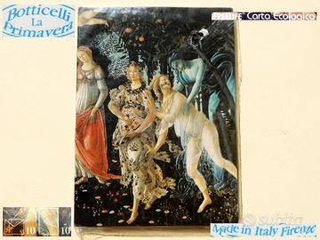 💐 VINTAGE 1990 Botticelli Primavera Carta Lettere