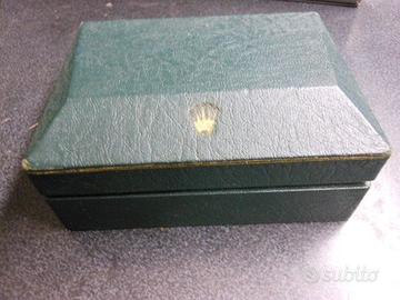 ROLEX BOX PORTA OROLOGI trapezio VINTAGE wbx70