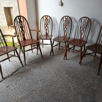Sedie antiche Windsor
